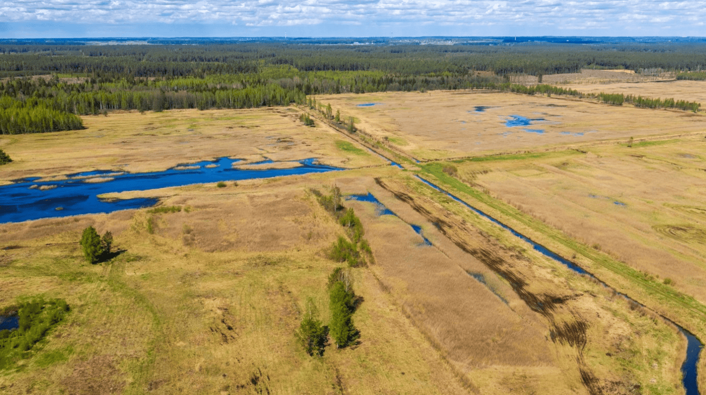 Projekta teritorija – Baltoji Vokė mitrāju komplekss. 